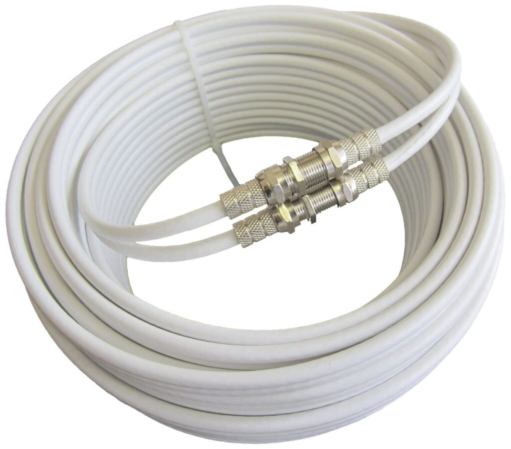Sky Extension Cable Kit Twin White For HD / Sky Q / Sky Plus